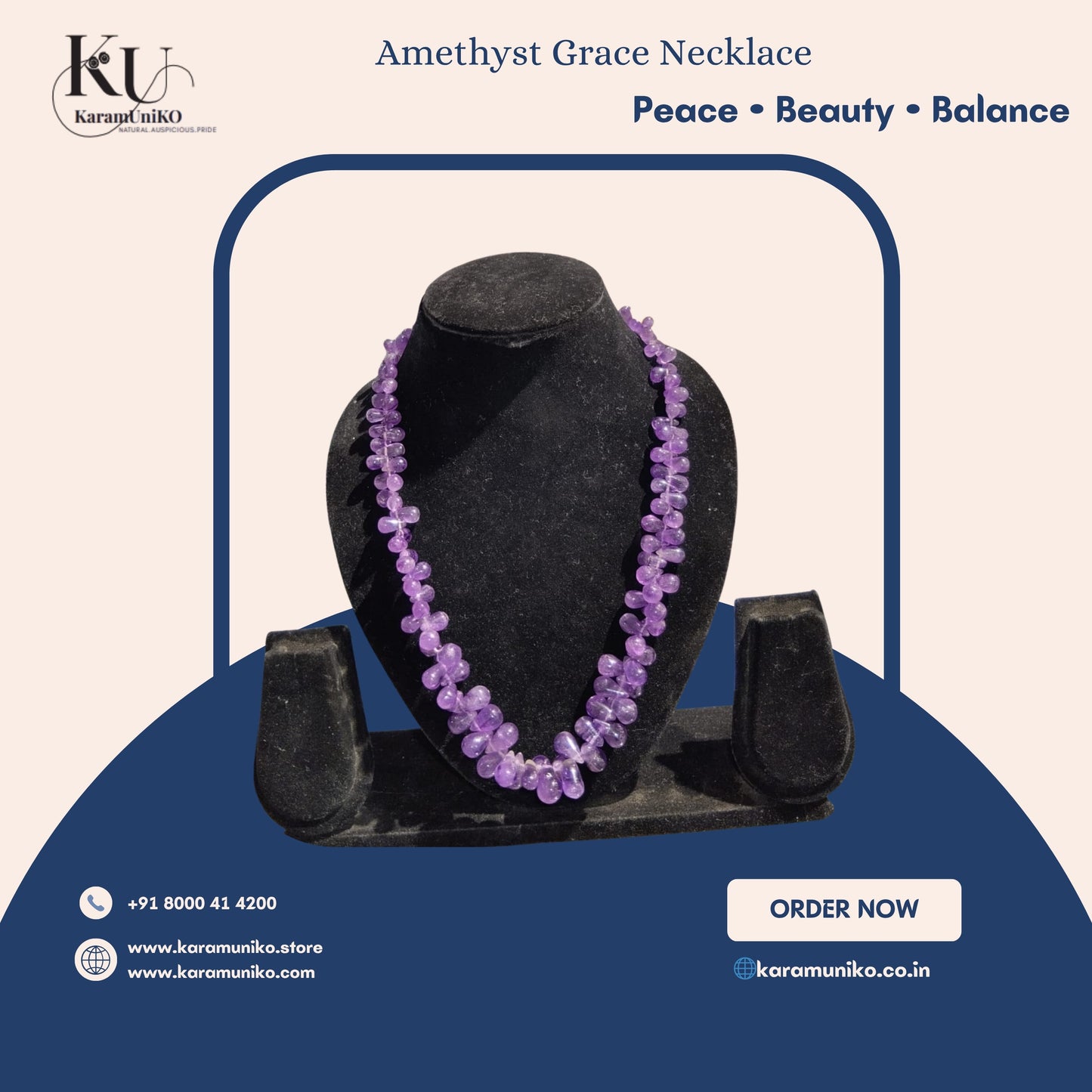 Amethyst Grace Necklace