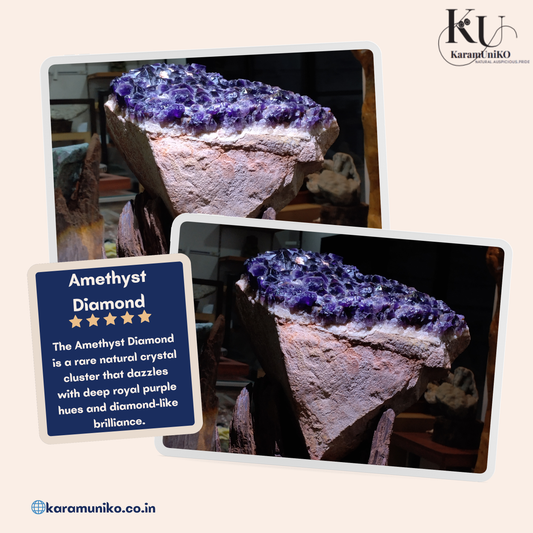 Diamond Amethyst Crown