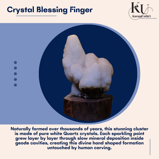 Crystal Blessing Finger – The Divine Touch of Nature