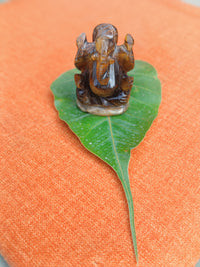 Tiger eye ganpati