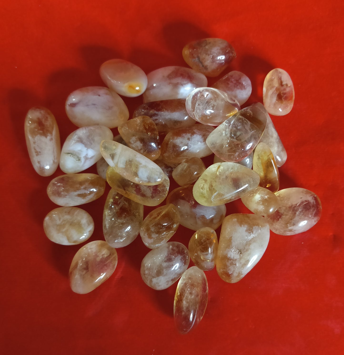 Natural Citrine Tumble Stones – The Stone of Abundance & Positivity