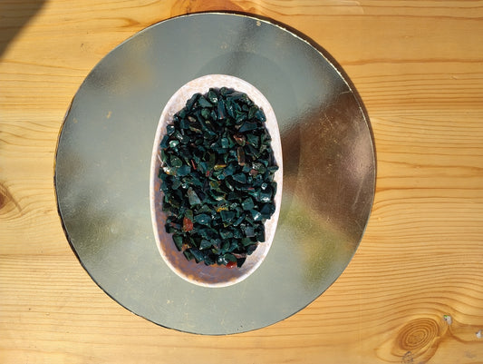 Bloodstone Crystal Chips