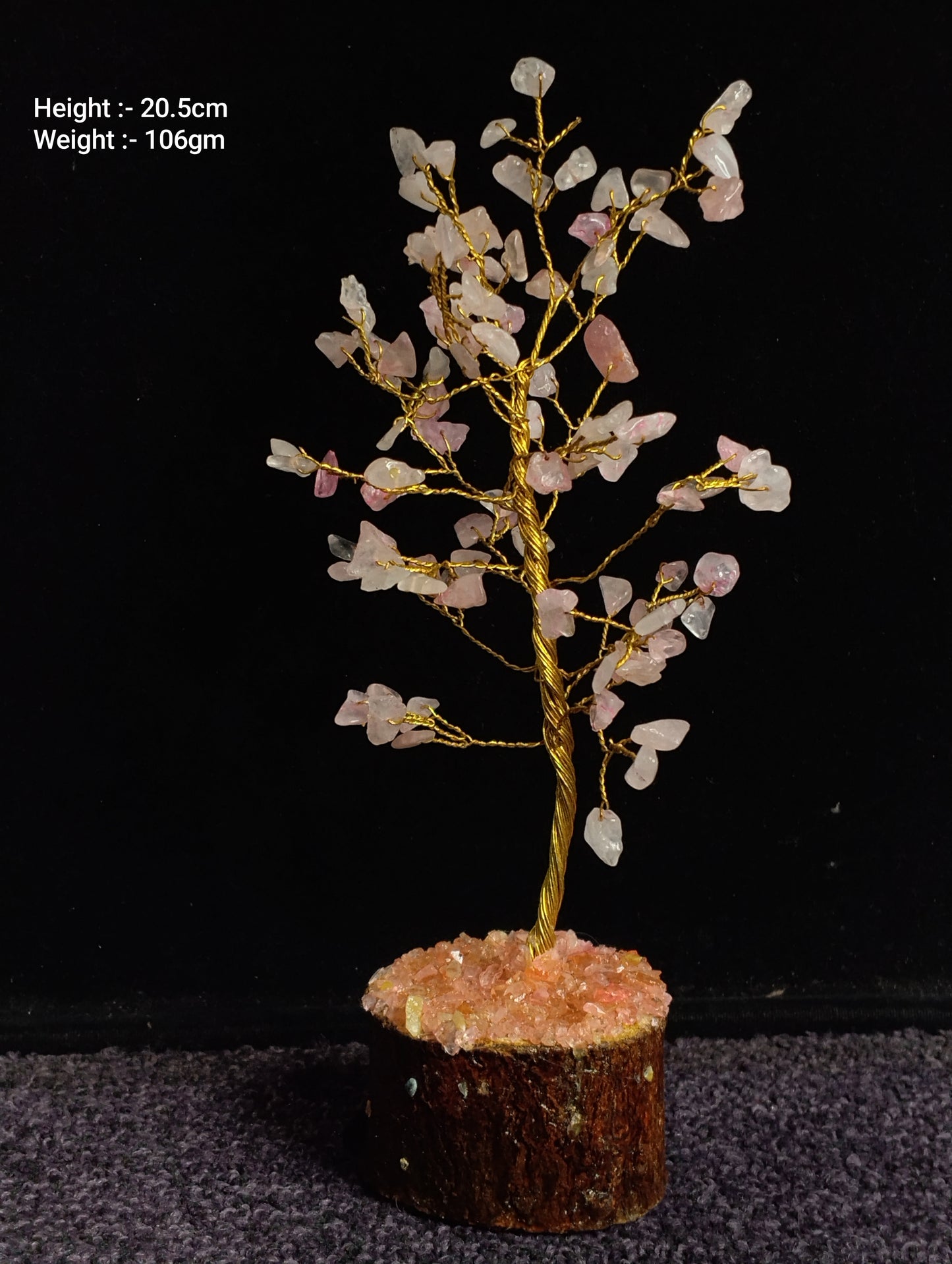 Rose Quartz Tree