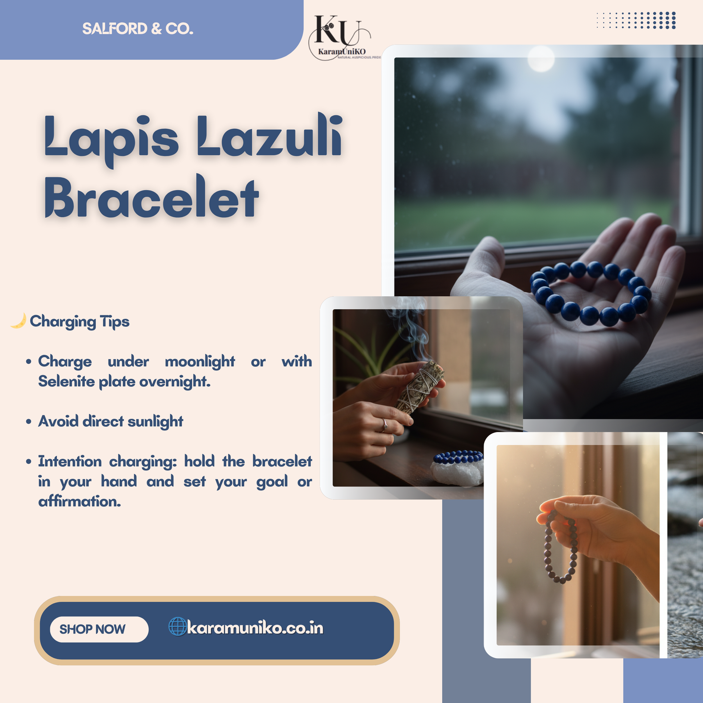 Lapis Lazuli Bracelet