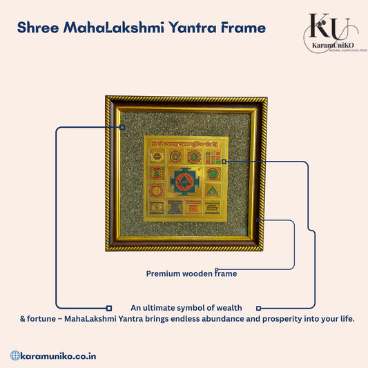 shree Mahalaxmi Yantra Frame