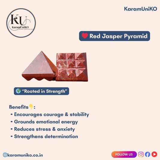 Red Jasper Pyramid & Sacred Geometry