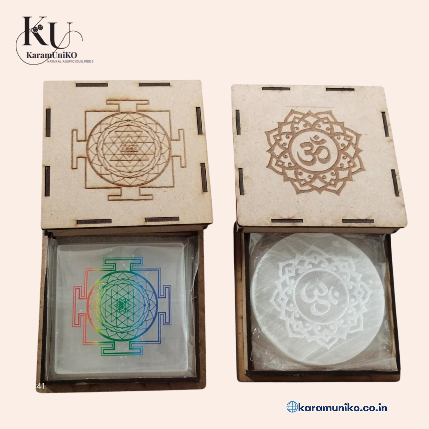 Selenite Charging Plate