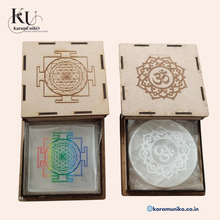 Selenite Charging Plate