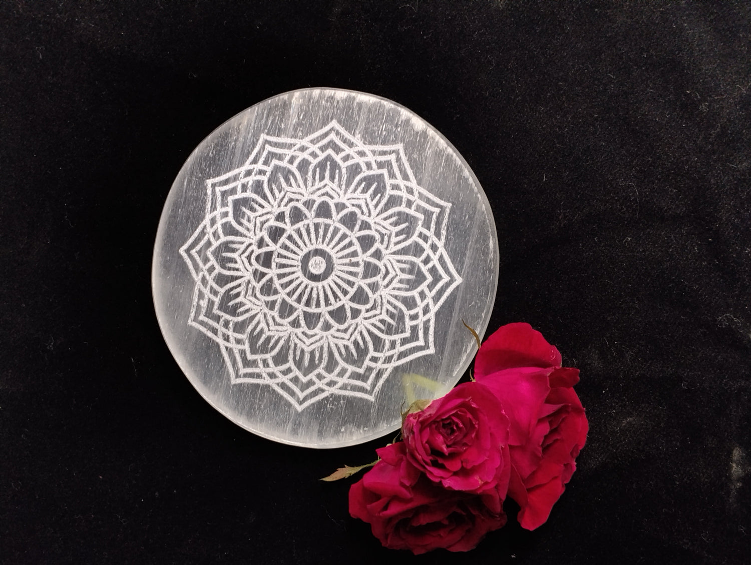 Selenite Charging Plate