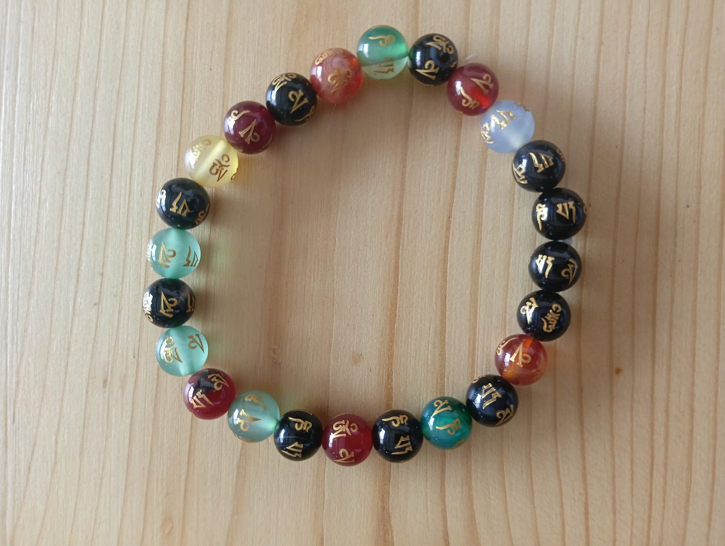 7 Chakra with OM Mani Padmhe Bracelet