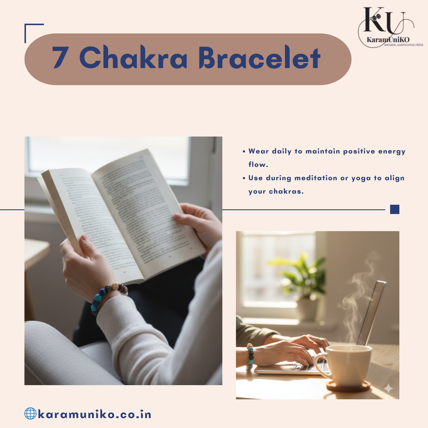 7 Chakra Energy Healing Bracelet