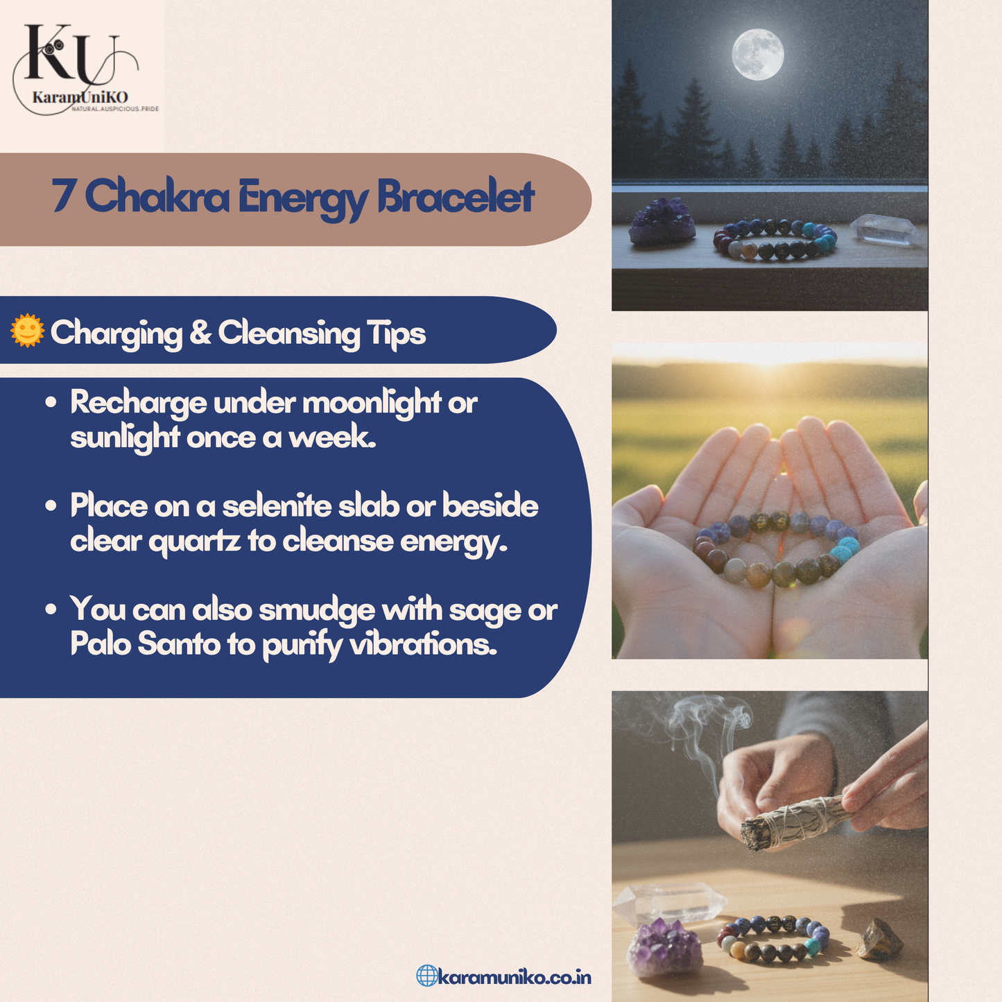 7 Chakra Energy Healing Bracelet