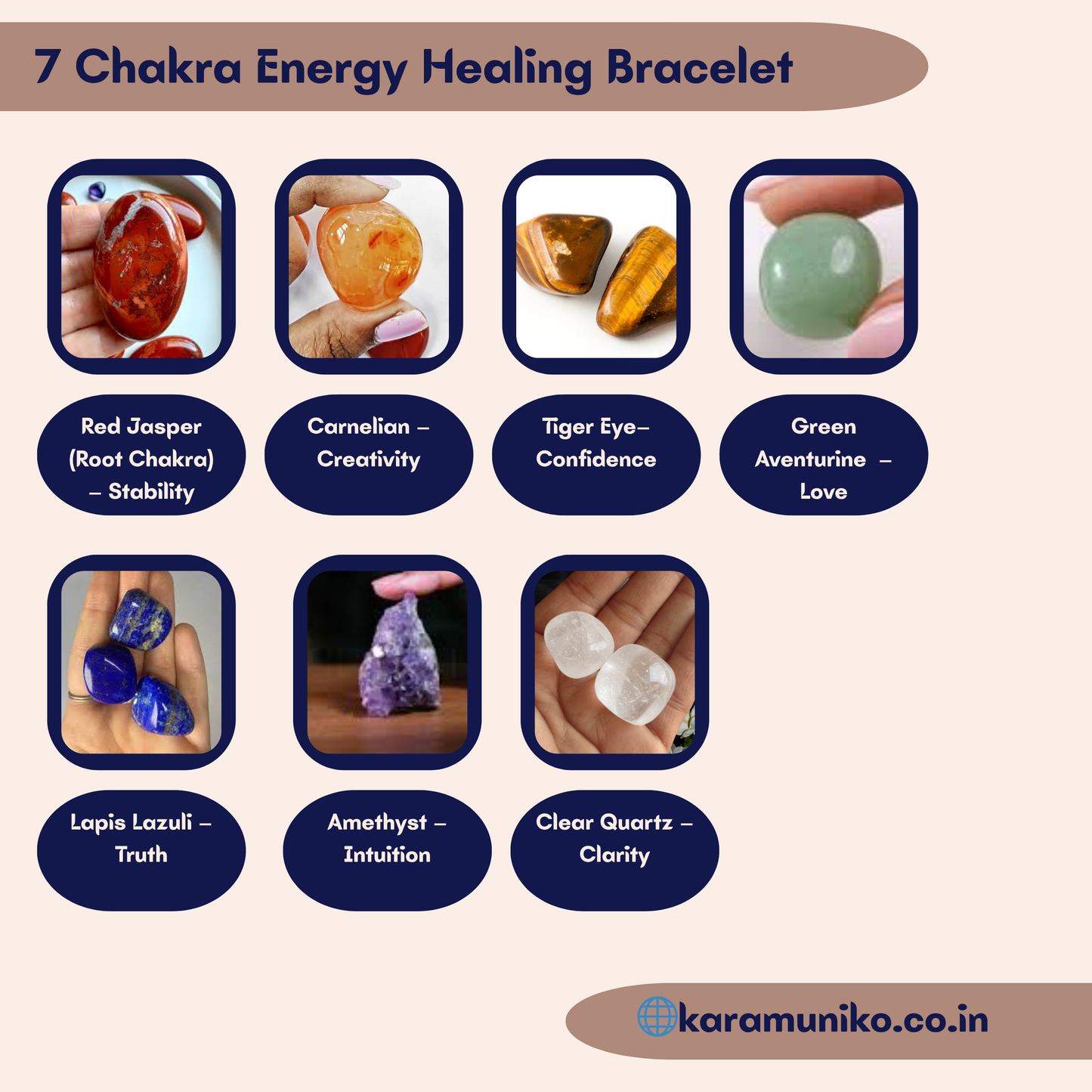 7 Chakra Energy Healing Bracelet