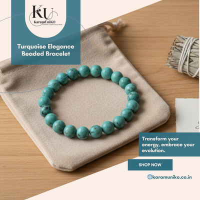 Turquoise Elegance Beaded Bracelet