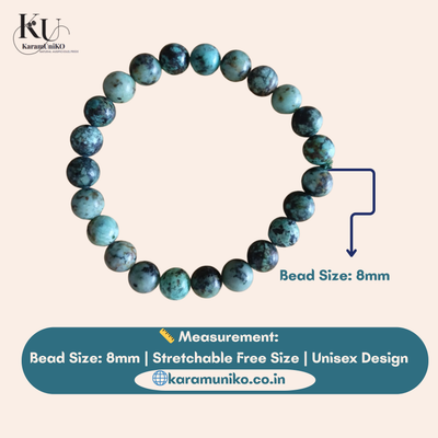 Turquoise Elegance Beaded Bracelet