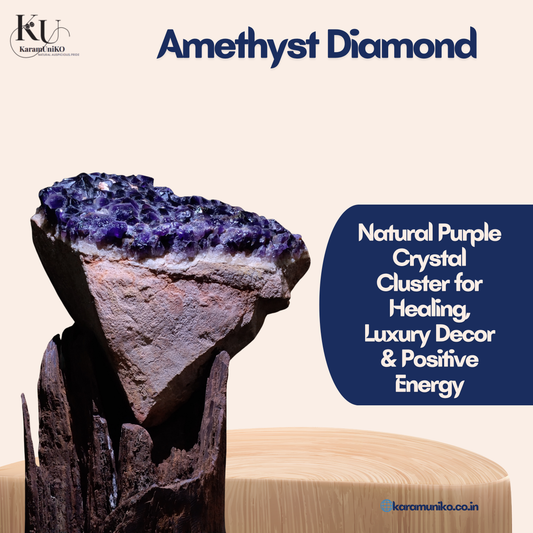 Diamond Amethyst Crown