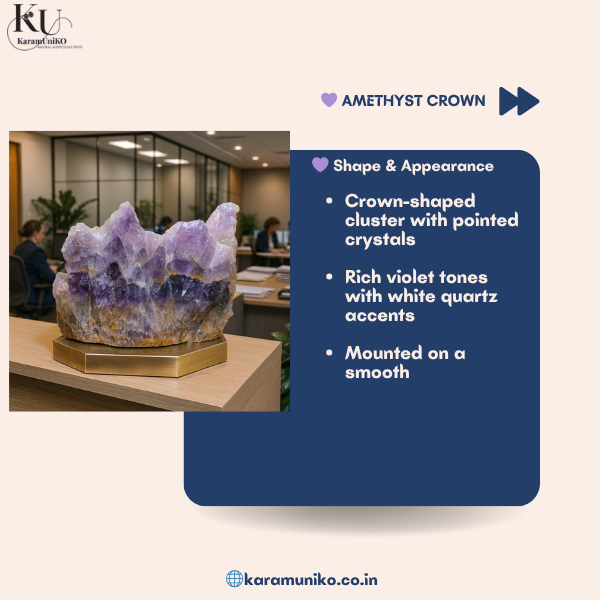 Karam Amethyst Crown
