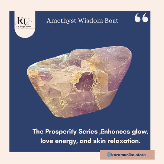 Amethyst Wisdom Boat