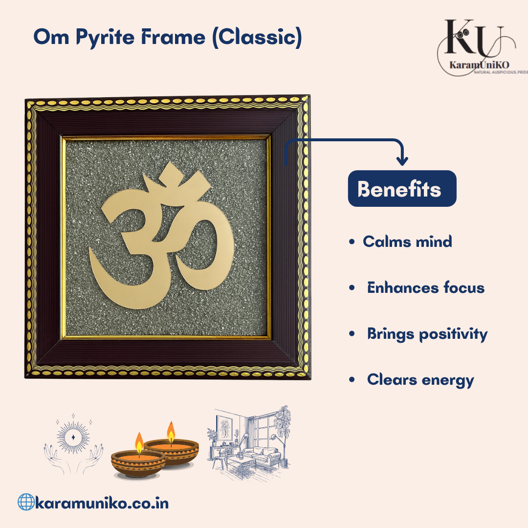 Om Pyrite Frame (Classic)