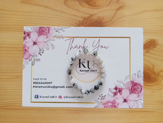 Black Tourmaline Quartz Bracelet