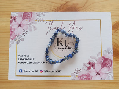 Blue Sodalite Chips Bracelet