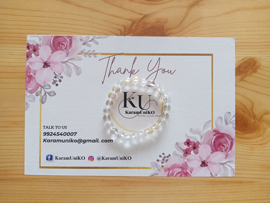 Clear Quartz Bracelet