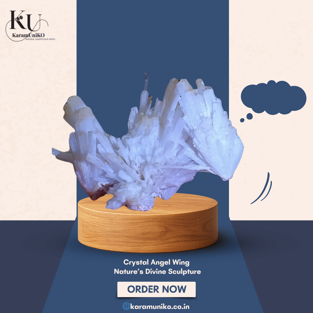 Crystal Angel Wing – Nature’s Divine Sculpture
