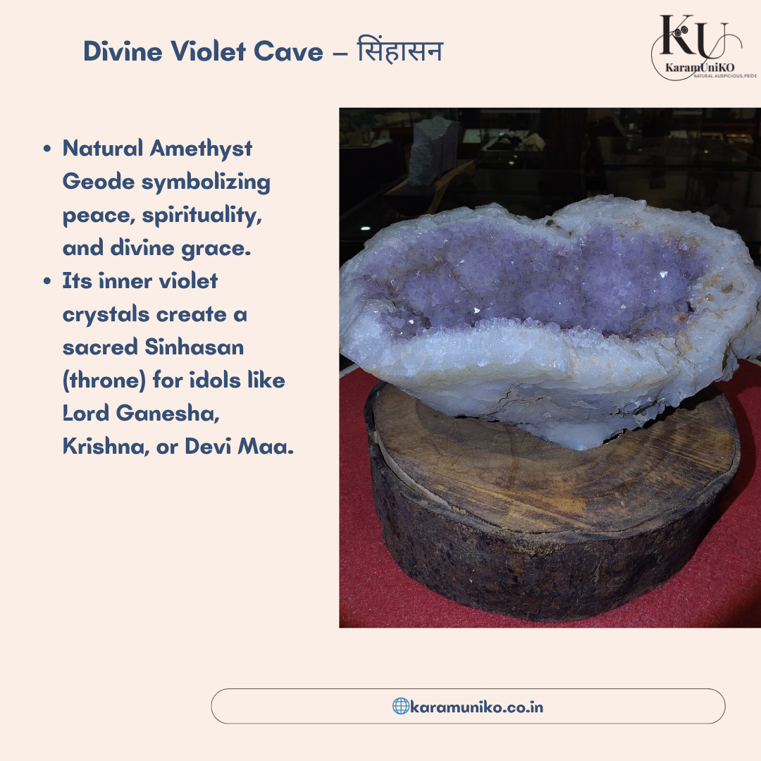 Divine Violet Cave – The Sanctuary of Serenity