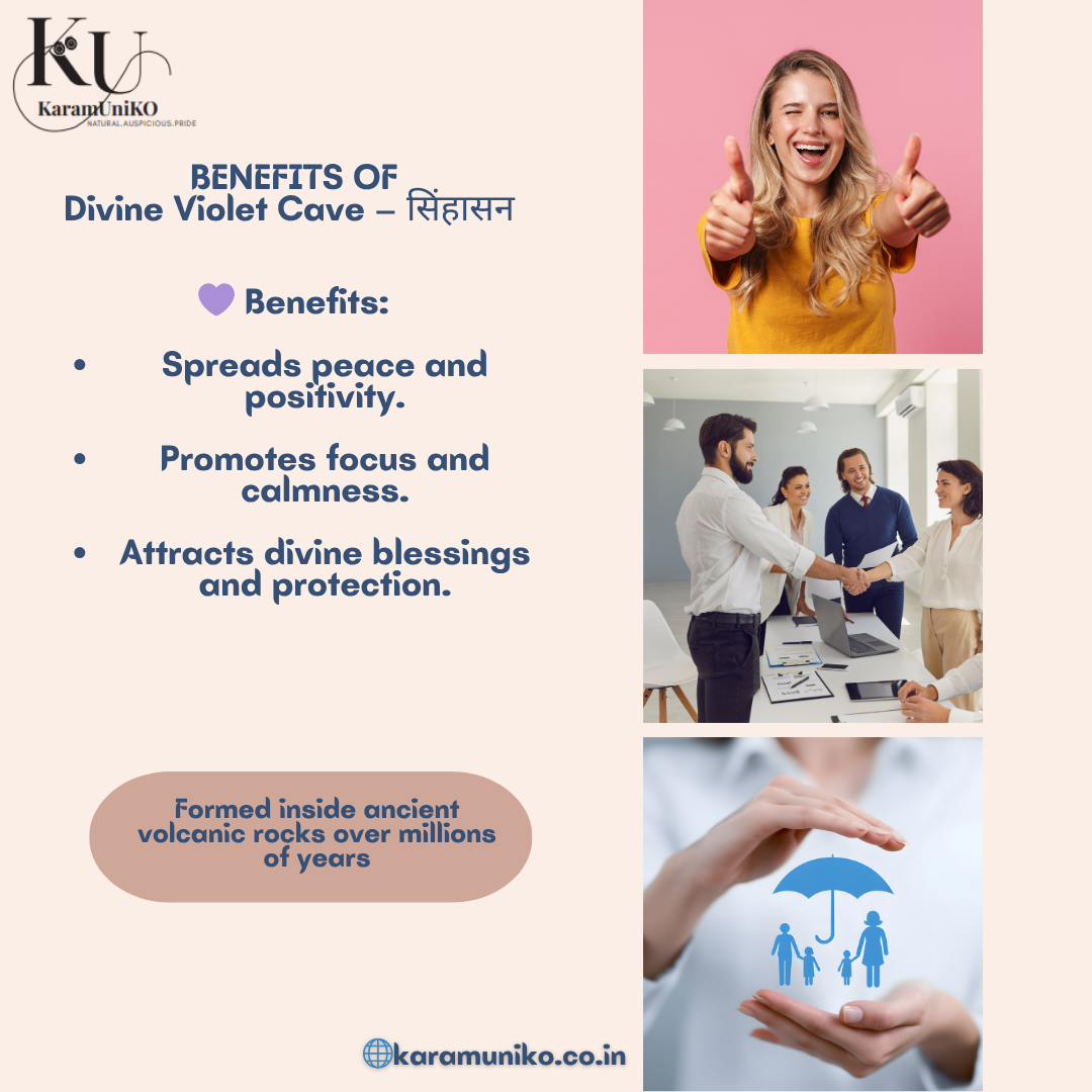 Divine Violet Cave – The Sanctuary of Serenity