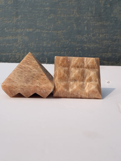Natural Stone Nine Pyramid (Nav Mukhi) Vastu Energizer