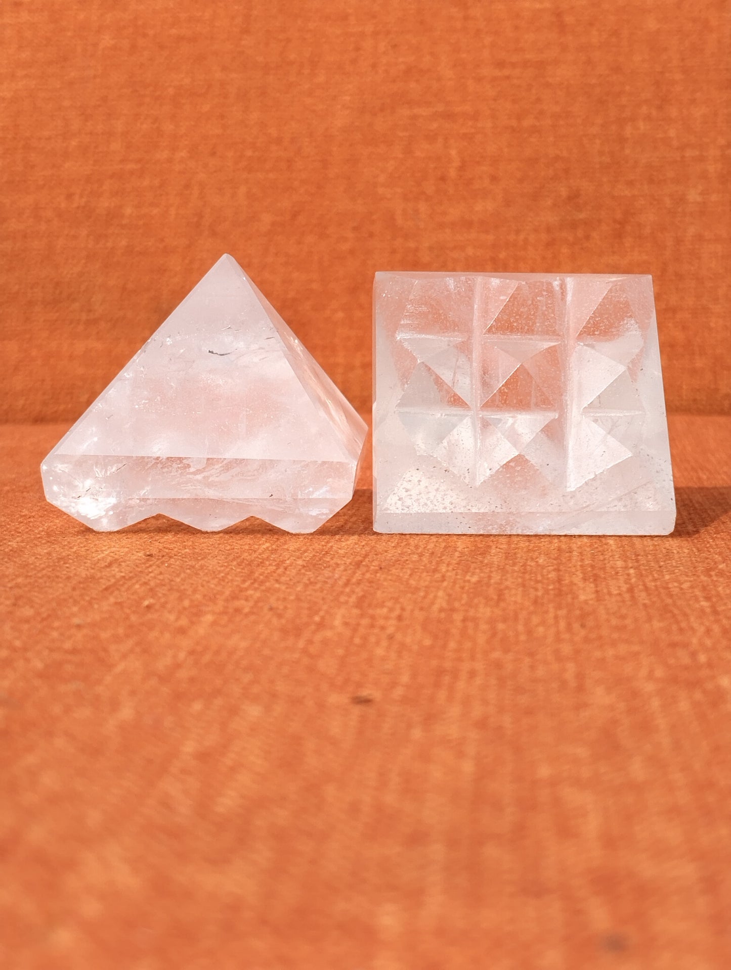 Clear Quartz 9 Pyramid