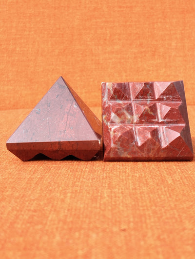 Red Jasper Pyramid & Sacred Geometry