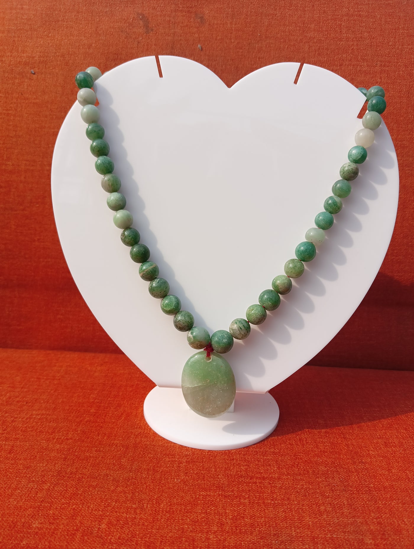 Verdant Harmony – Green aventurine  Necklace