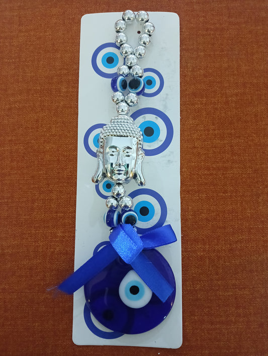 Buddha Evil Eye Wall Hanging – Protection, Peace &amp; Positivity