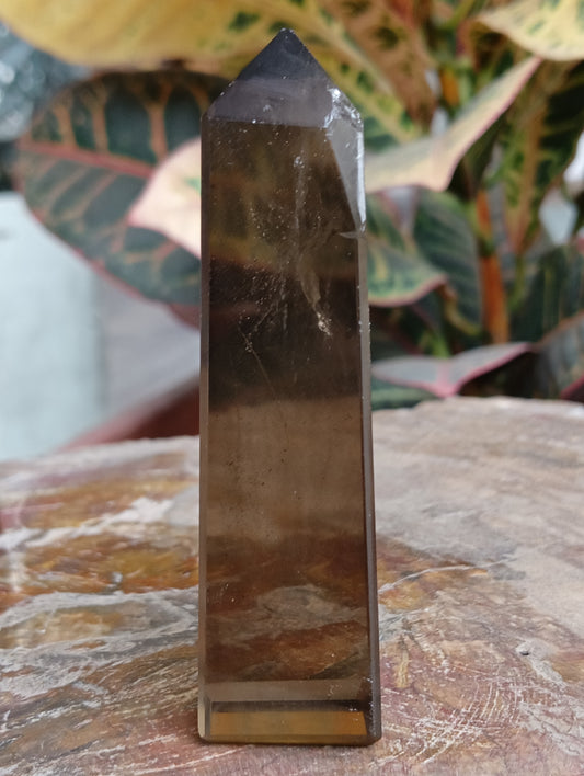 Smoky Quartz Obelisk