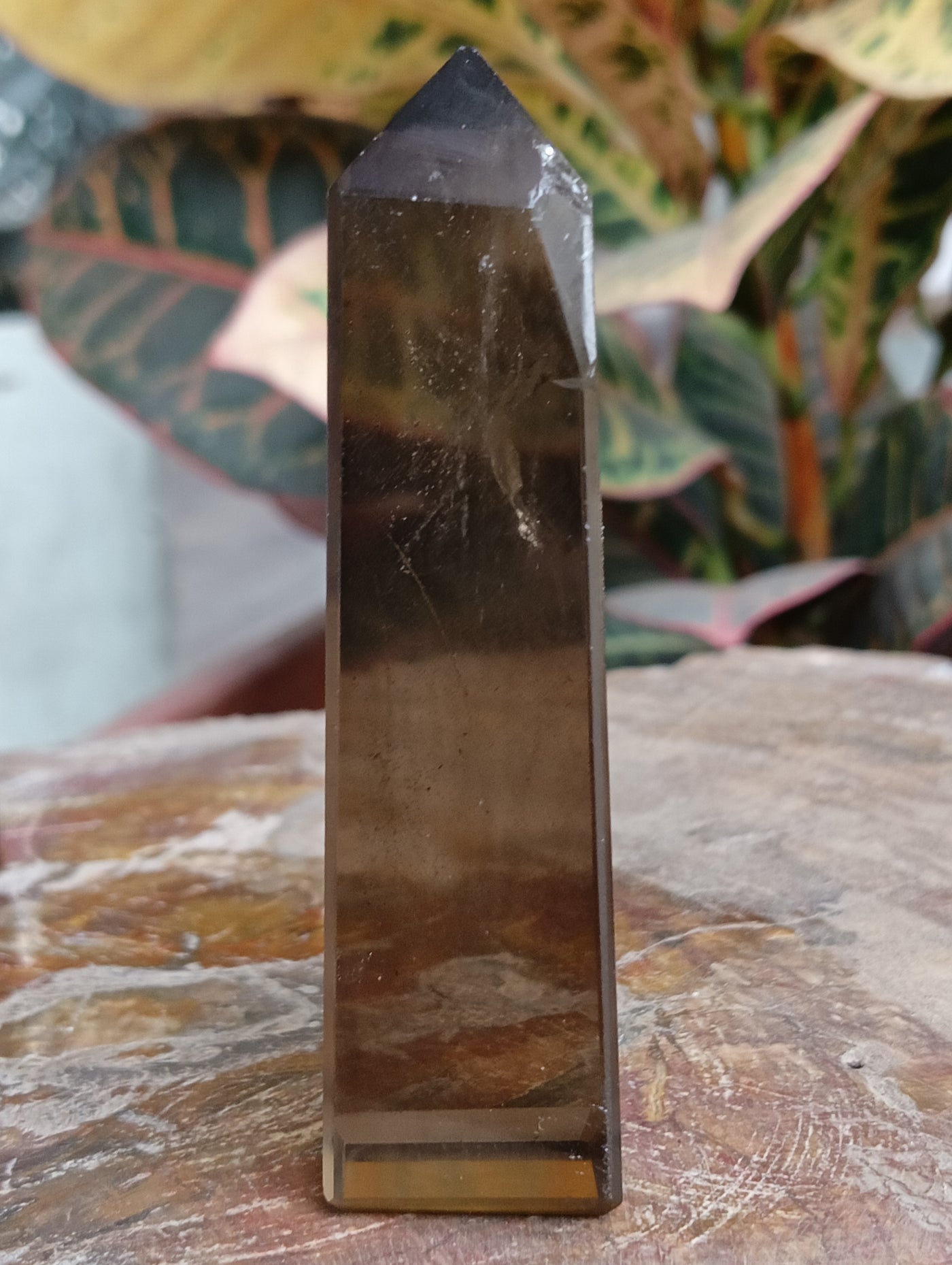 Smoky Quartz Obelisk