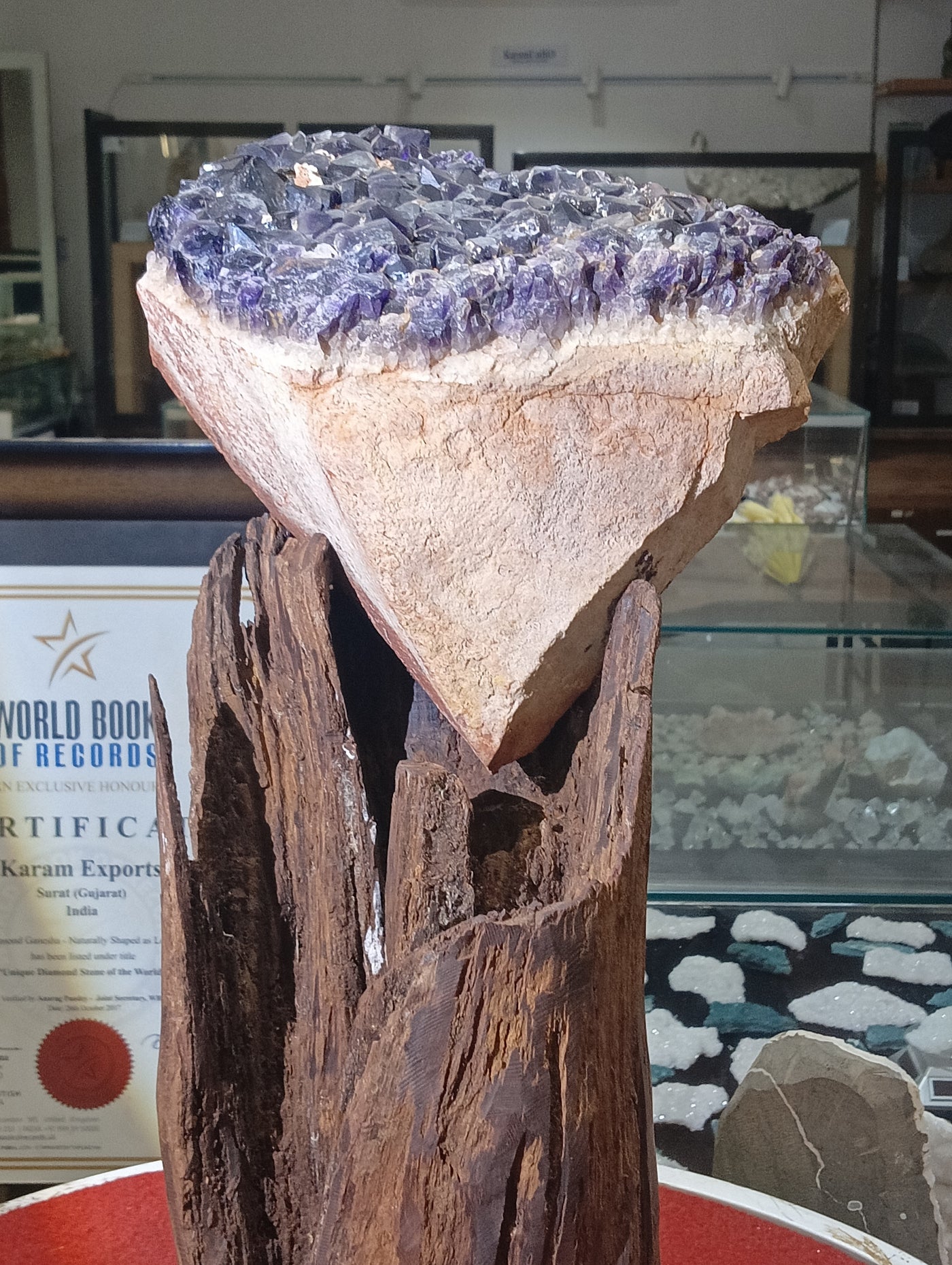 Diamond Amethyst Crown