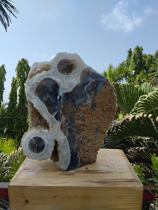 Auspicious Agate Ganapati (Agate)