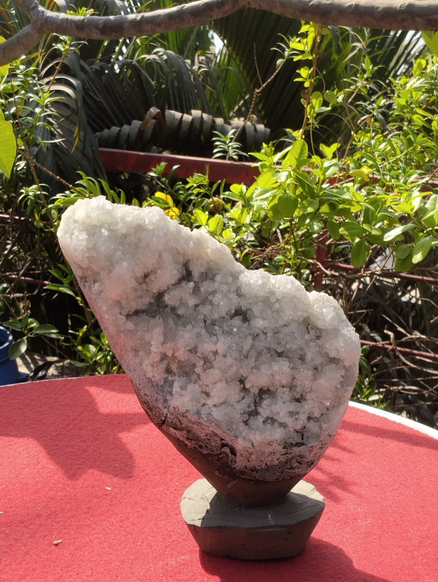 The Vitreous Bouquet (Apophyllite aqua quartz)