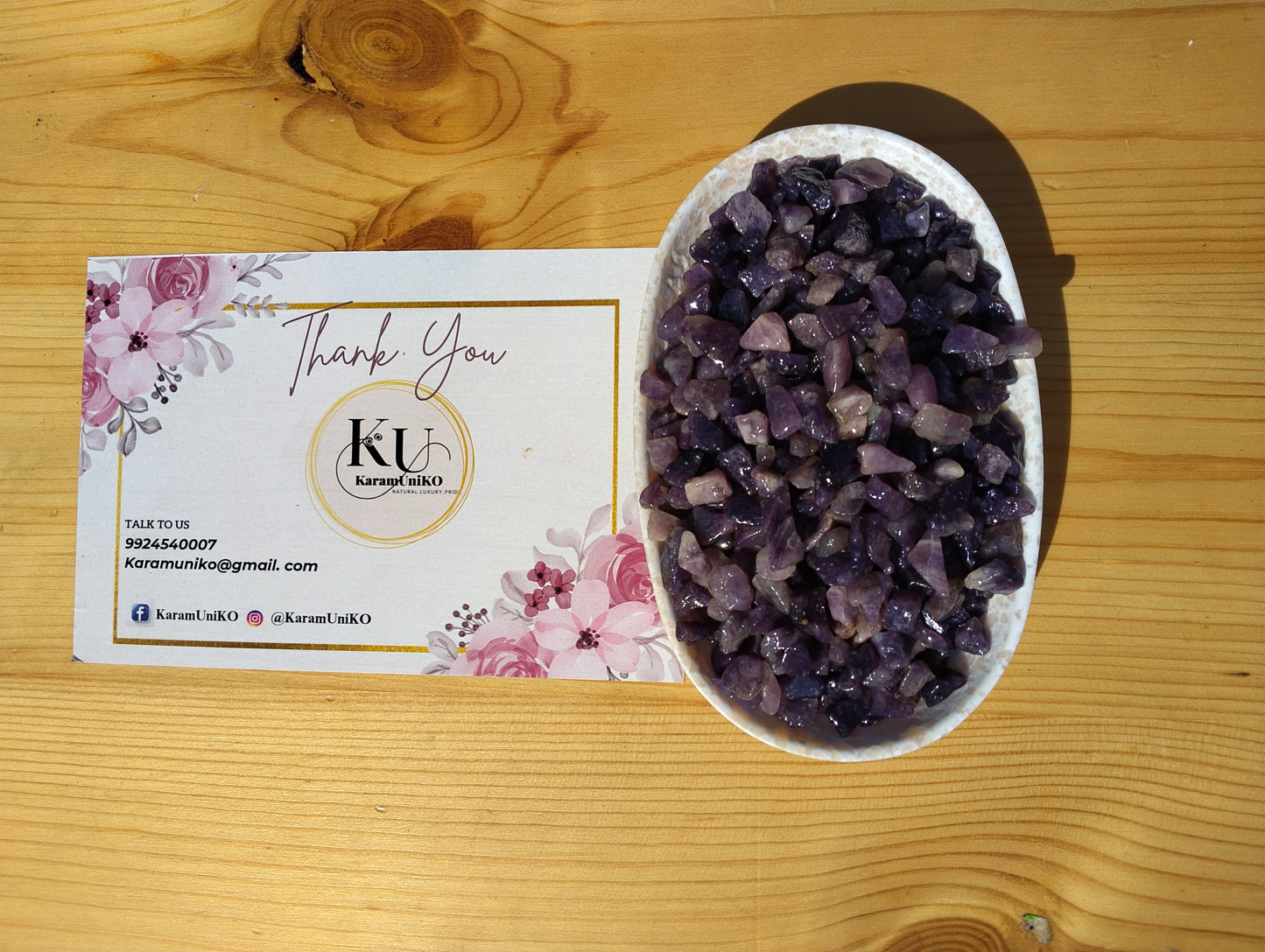 Lepidolite Crystal Chips