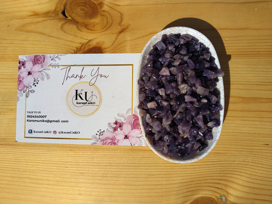 Lepidolite Crystal Chips