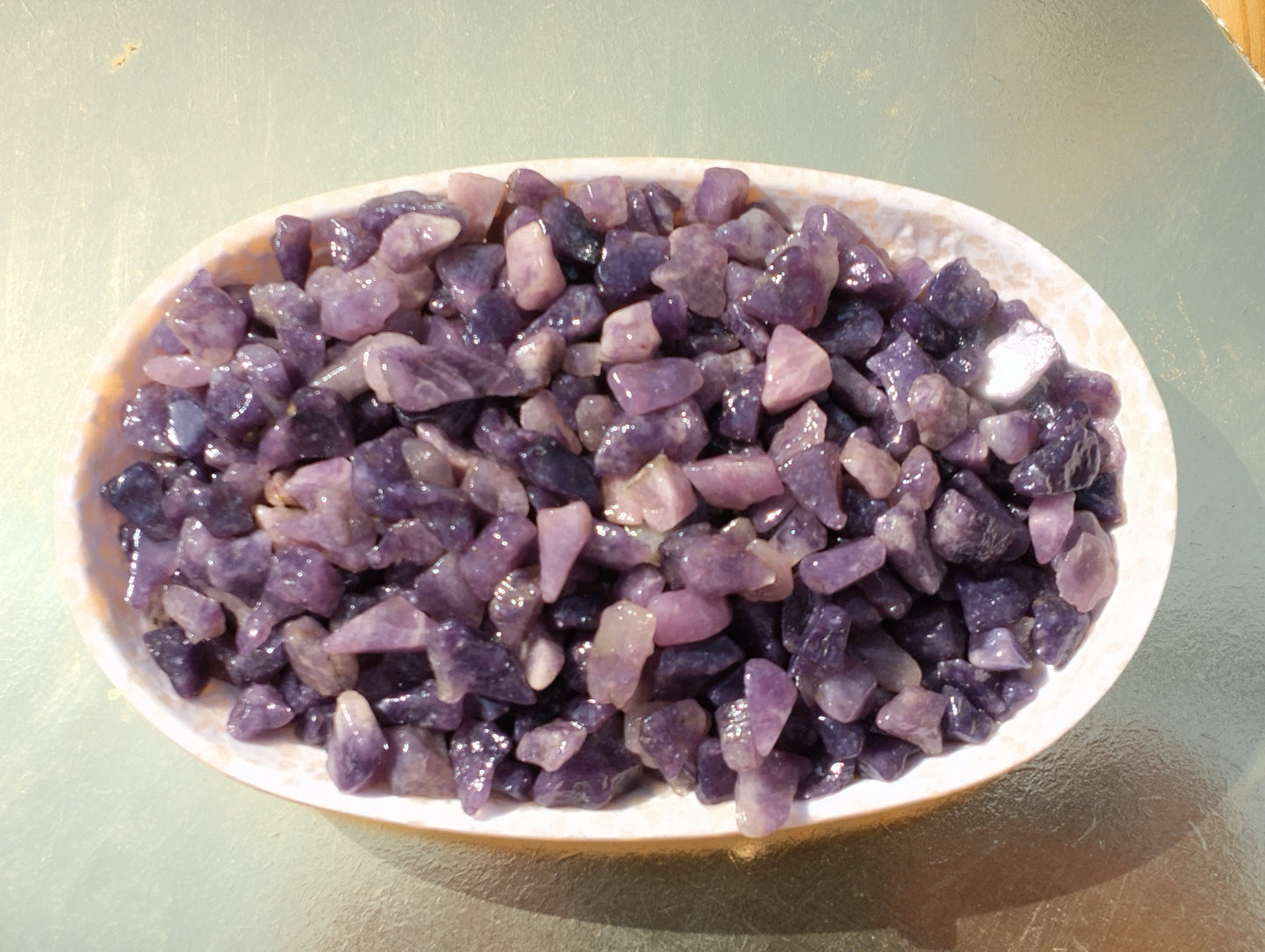 Lepidolite Crystal Chips