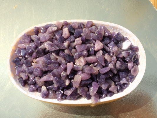 Lepidolite Crystal Chips