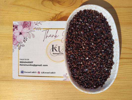 Red Garnet Crystal Chips