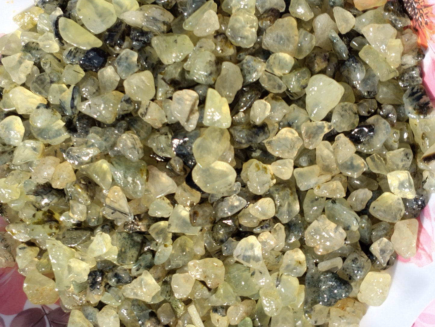 Prehnite Crystal Chips