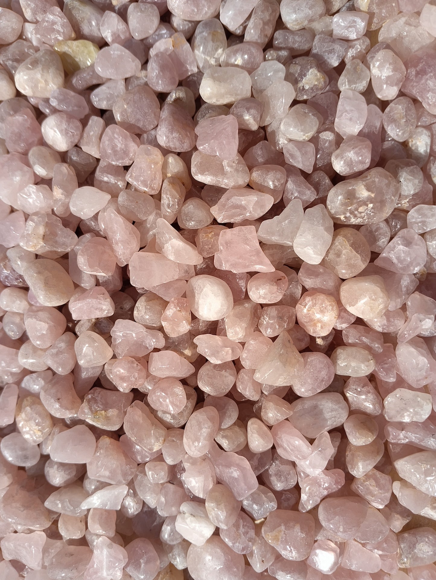 Rose Quartz Crystal Chips