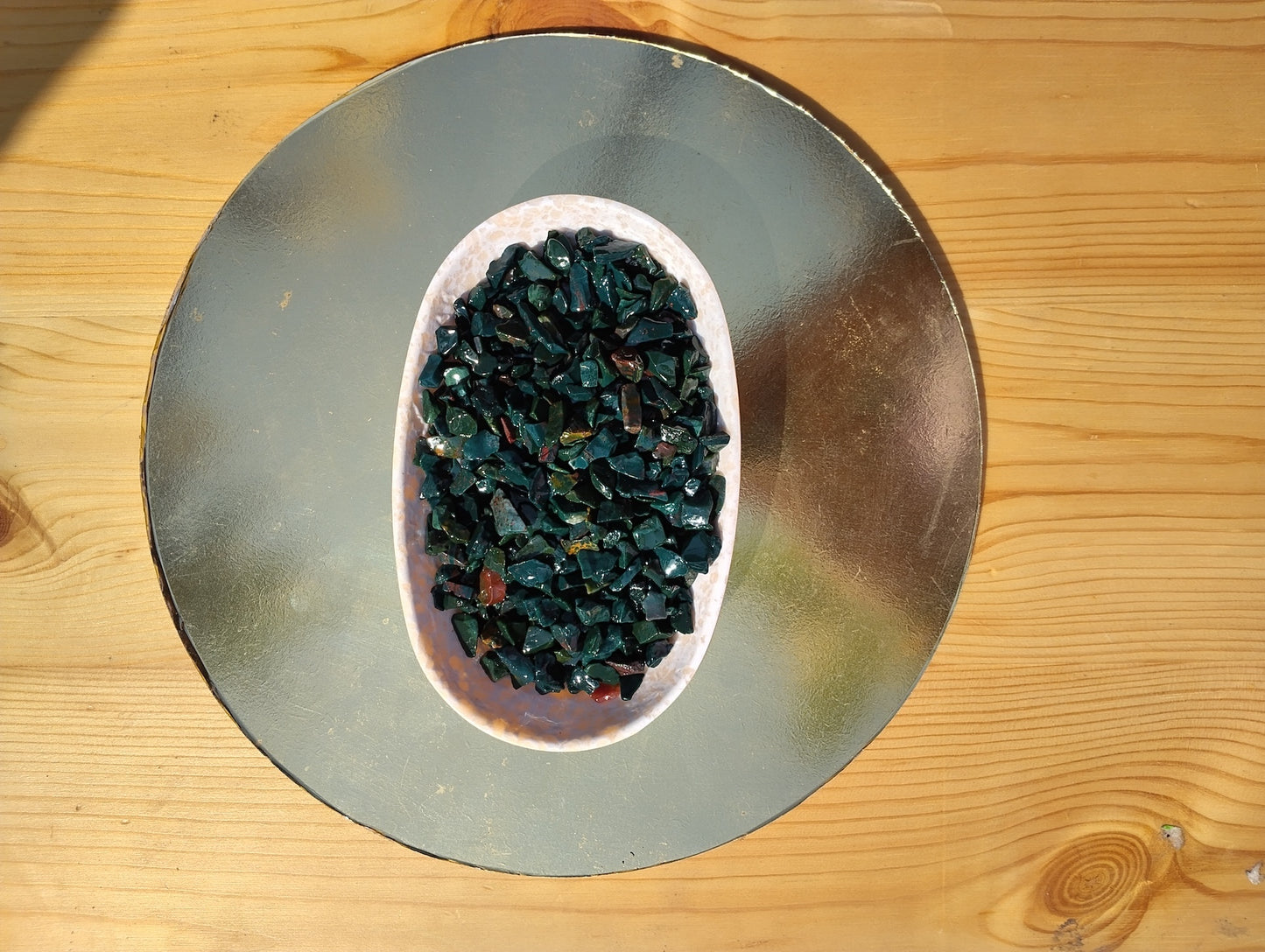 Bloodstone Crystal Chips