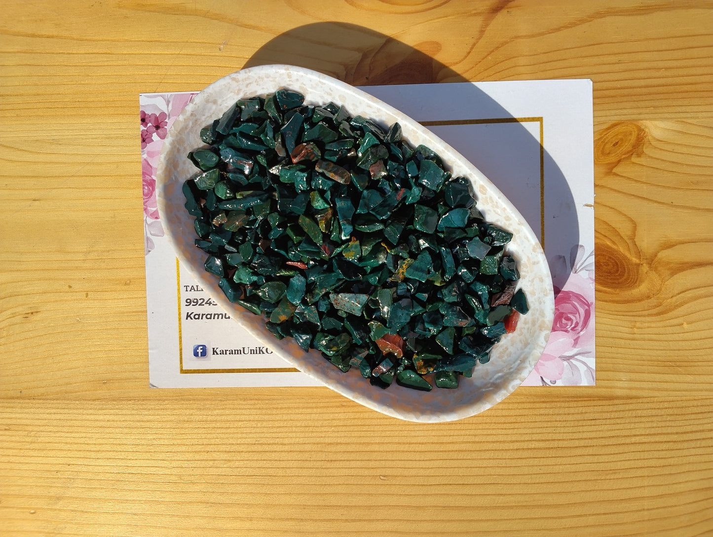 Bloodstone Crystal Chips