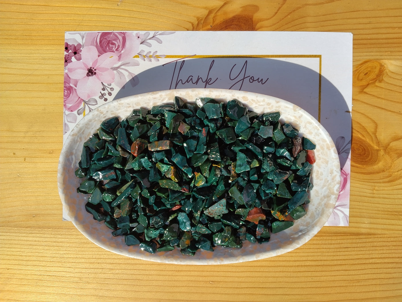 Bloodstone Crystal Chips
