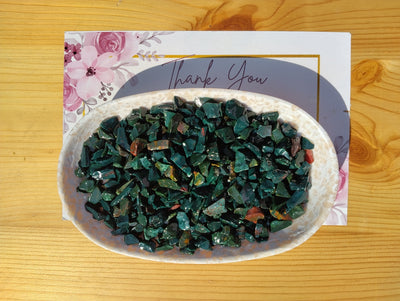 Bloodstone Crystal Chips